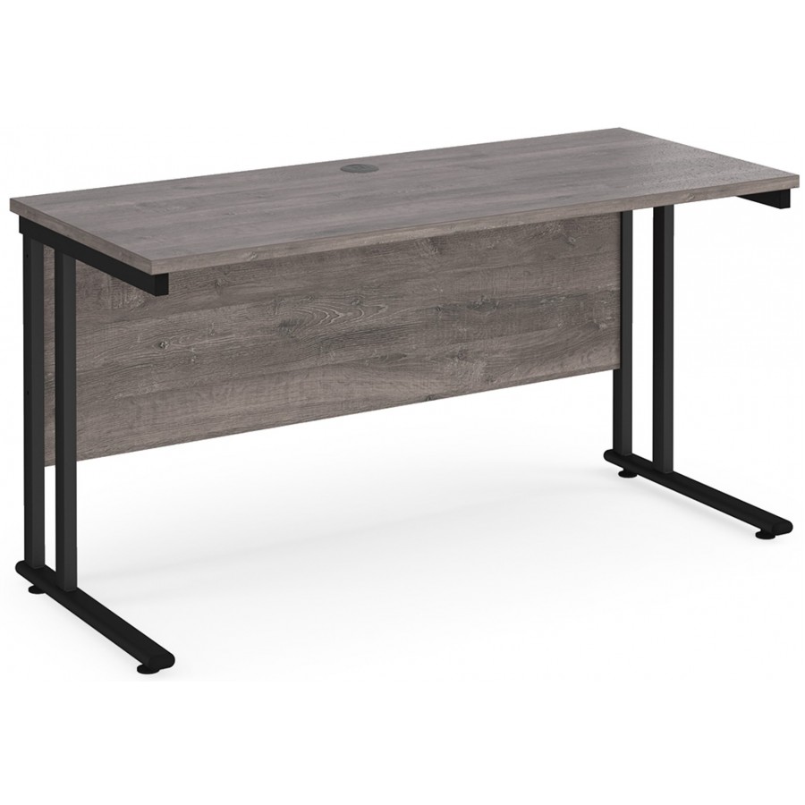 Maestro 600mm Deep Straight Office Desk